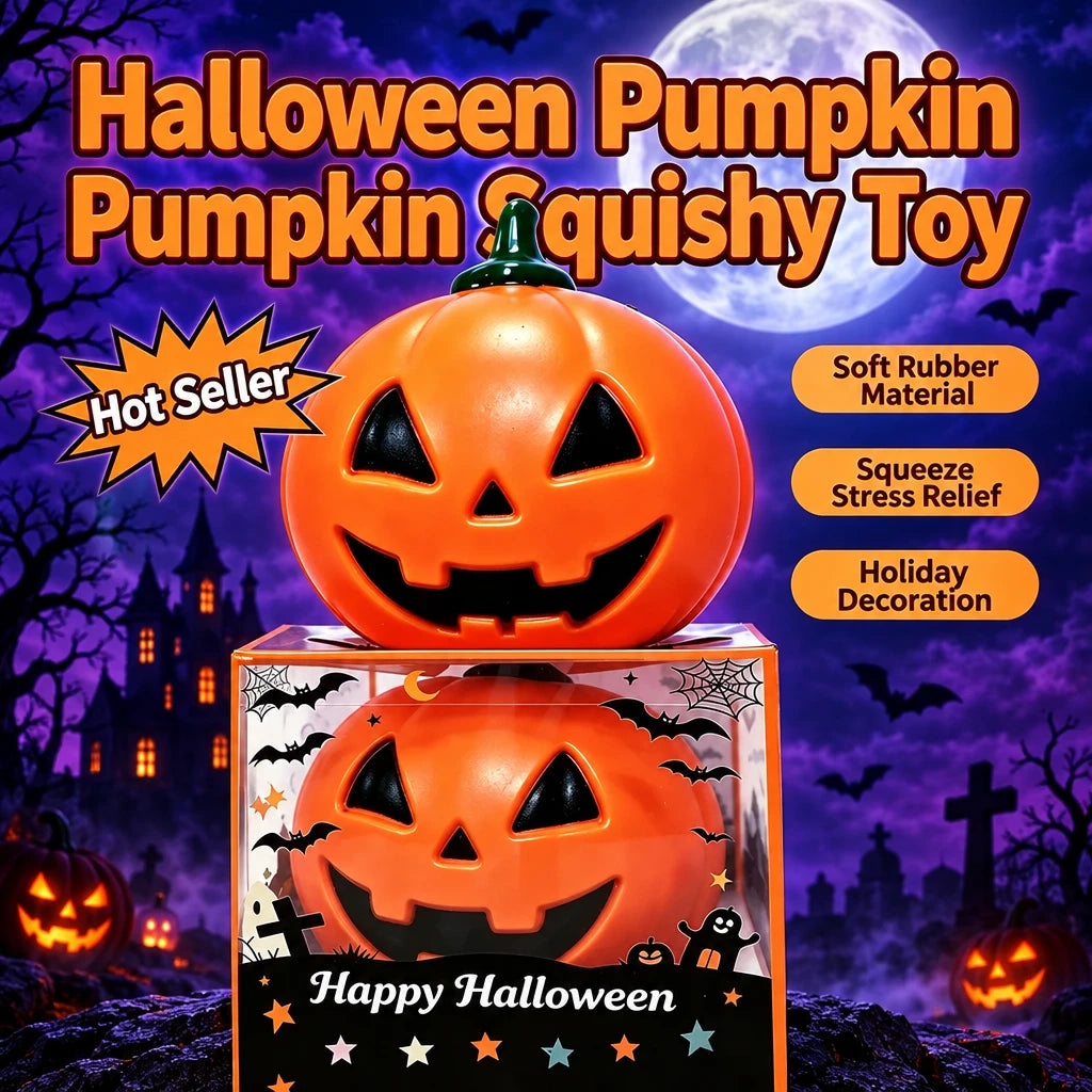 Halloween Pumpkin Dough Squishy