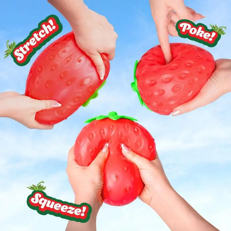Jumbo Strawberry Squishy