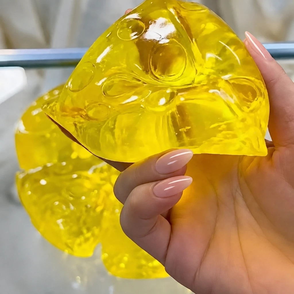 Clear Cheese Squishy