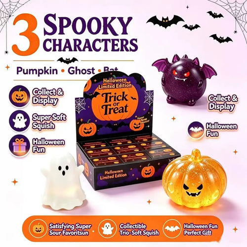 Glow-in-the-Dark Halloween Character Squishy - image 3