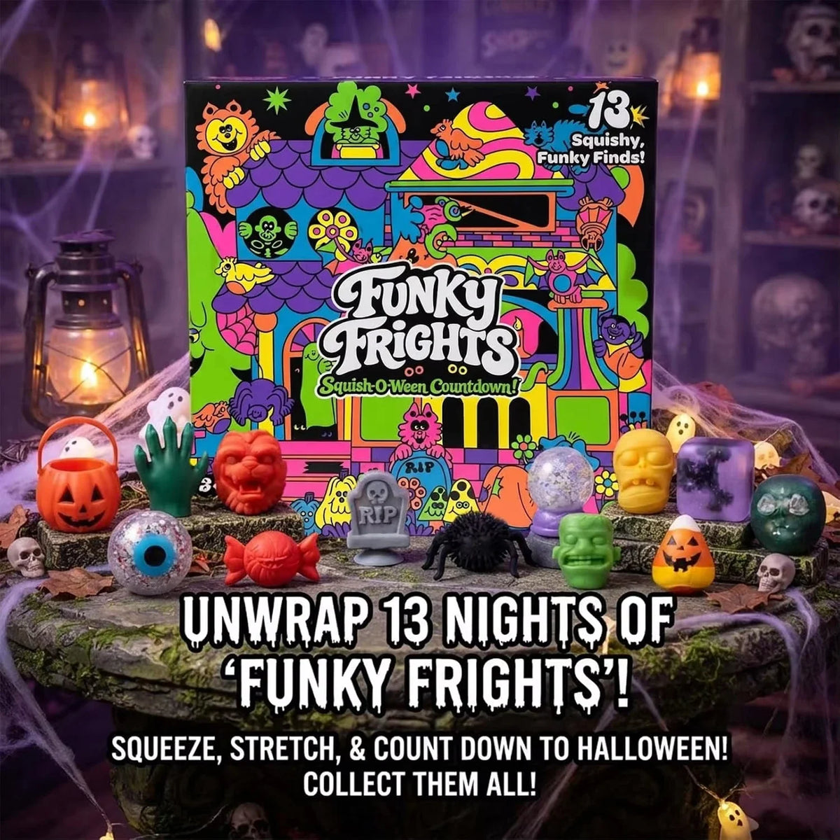 Needoh 13-Day Halloween countdown calendar