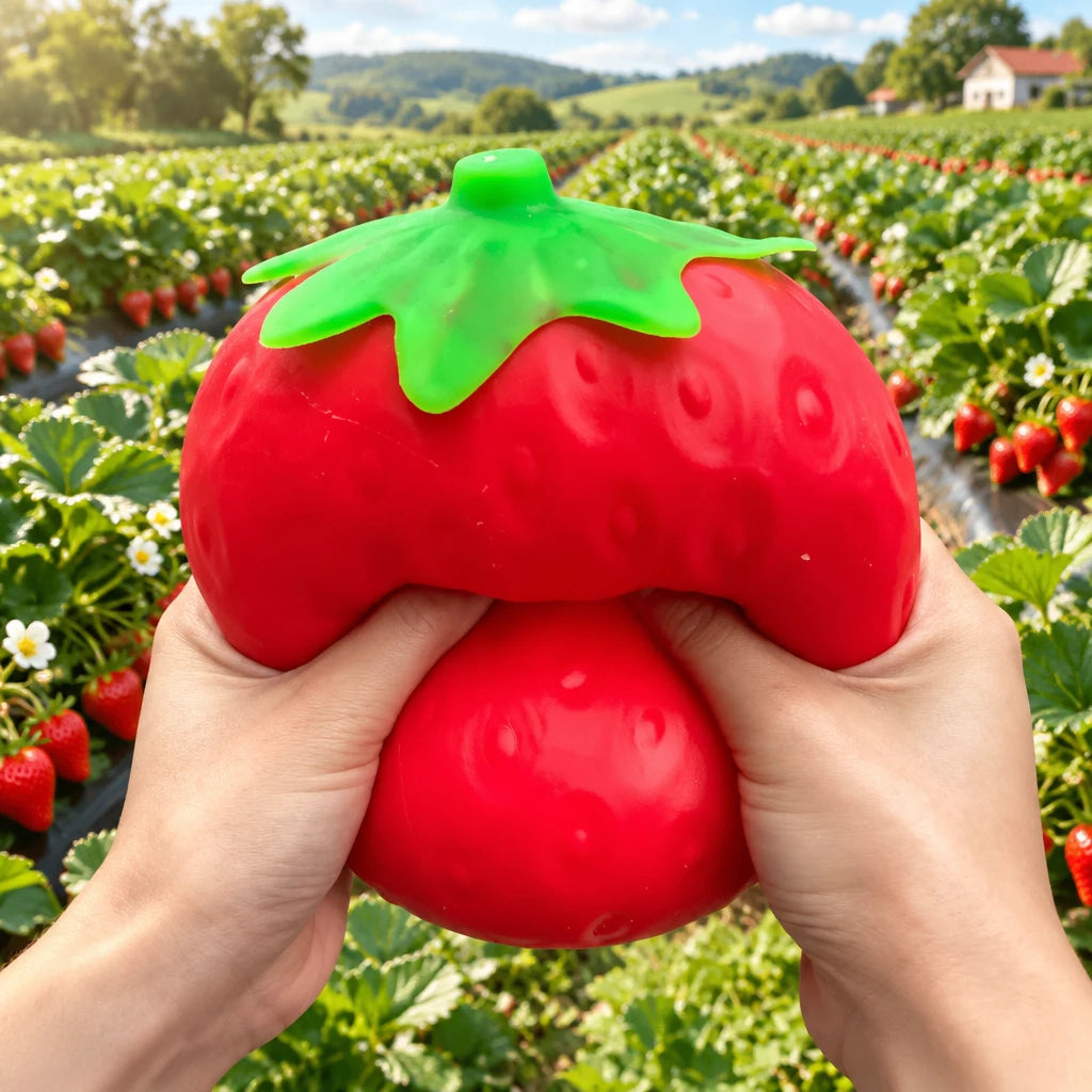 Jumbo Strawberry Squishy