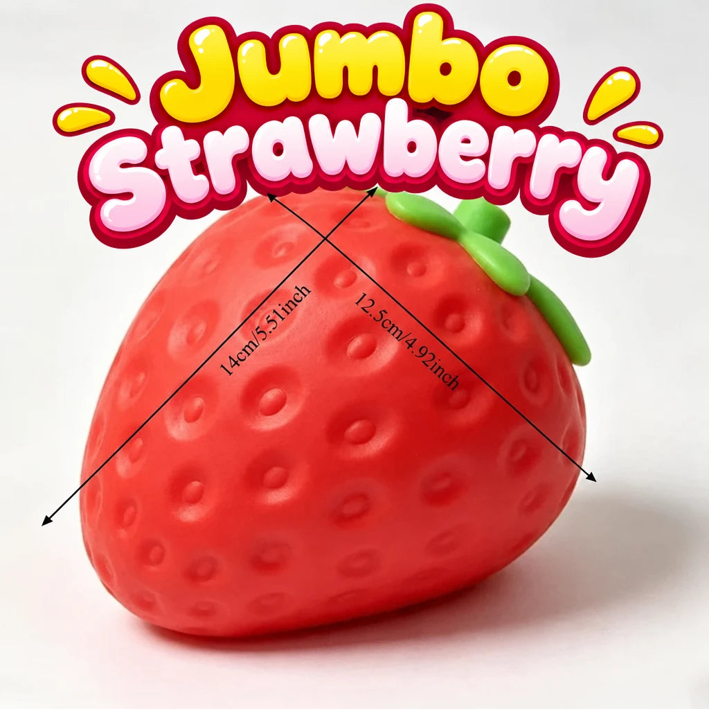 Jumbo Strawberry Squishy